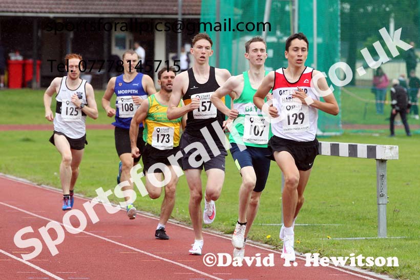 800 metres 65, NECAA Open Meeting, Morpeth, Sunday, March 23rd. David T. Hewitson/Sports for All Pics